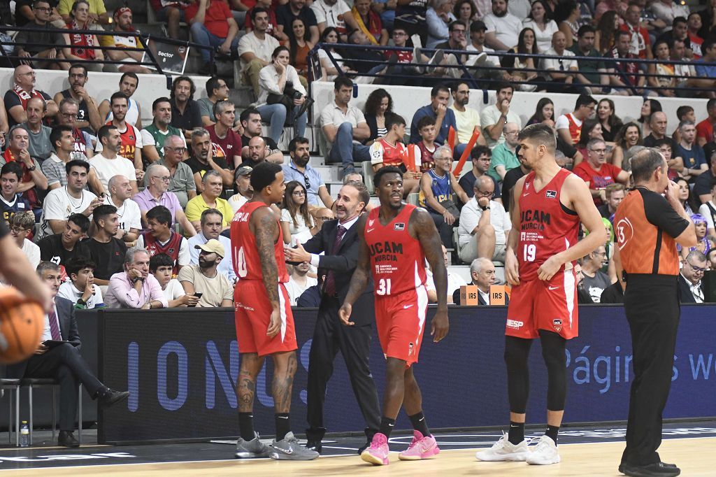 Todas las imágenes de la semifinal de la Supecopa entre el UCAM Murcia y el Unicaja