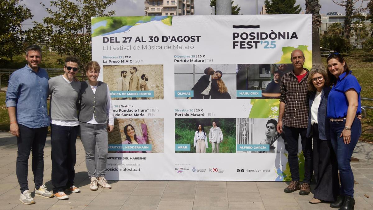 Presentación de la quinta edición del Posidònia Fest de Mataró