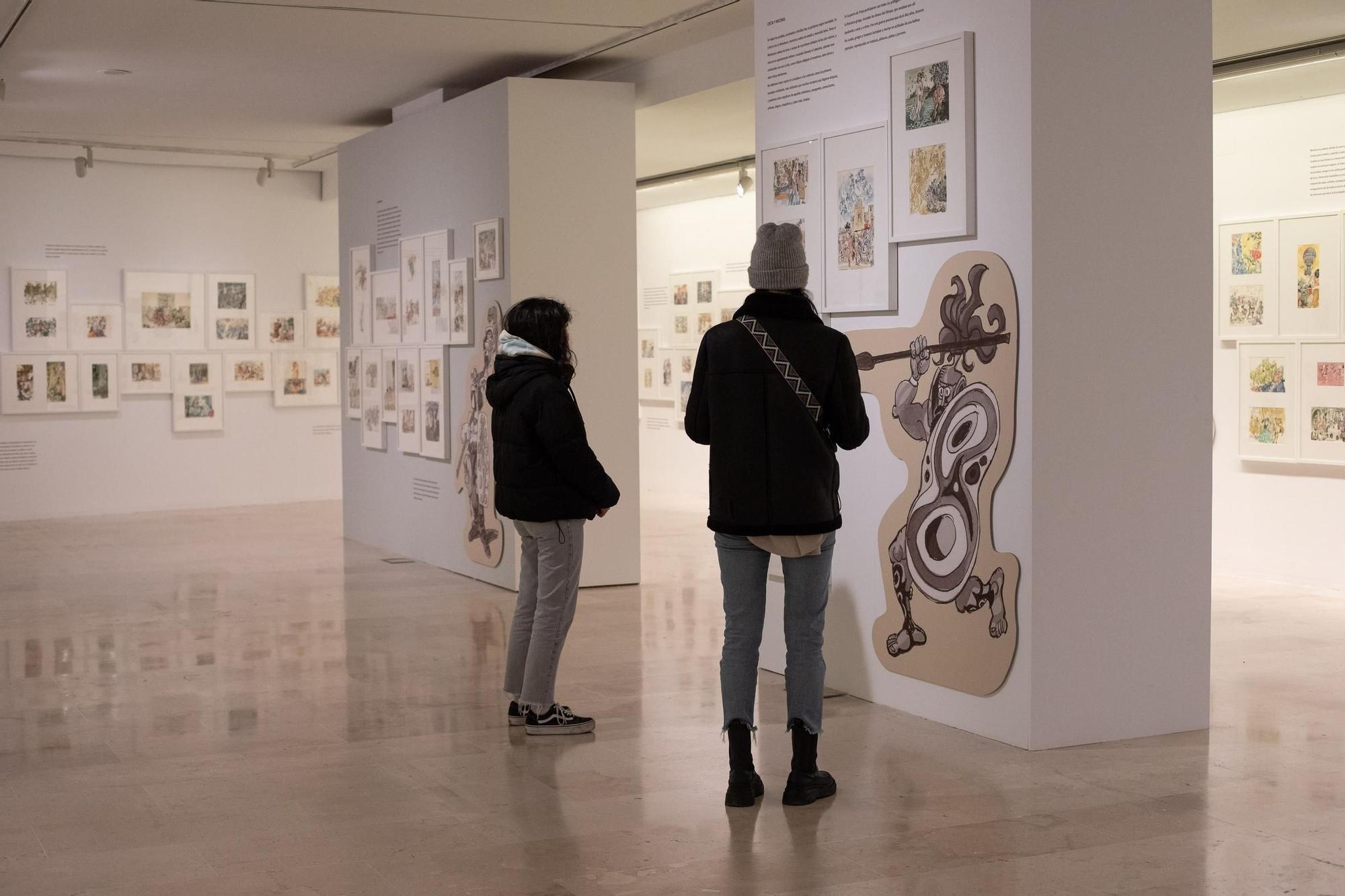 GALERÍA | Así es la exposición "Mingote (Breve) historia de la gente" del Etnográfico de Zamora