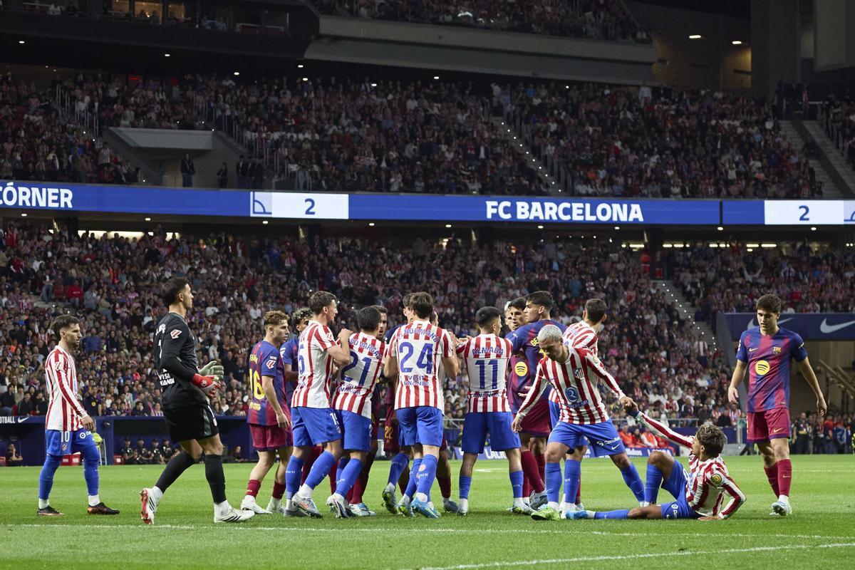 LaLiga: Atlético de Madrid - FC Barcelona, en imágenes.