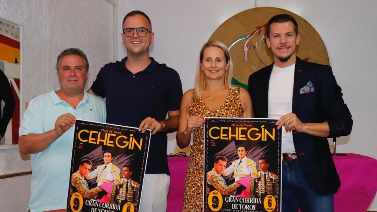 Presentación de la corrida de toros de las Fiestas de Cehegín