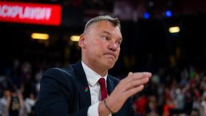 Sarunas Jasikevicius, en un reciente encuentro de Euroliga.