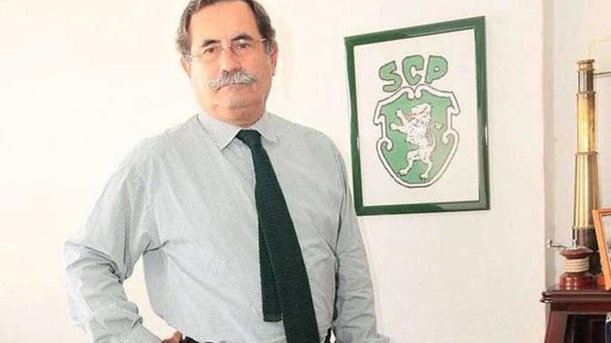 Jorge Gonçalves en una imagen durante su etapa como presidente del Sporting