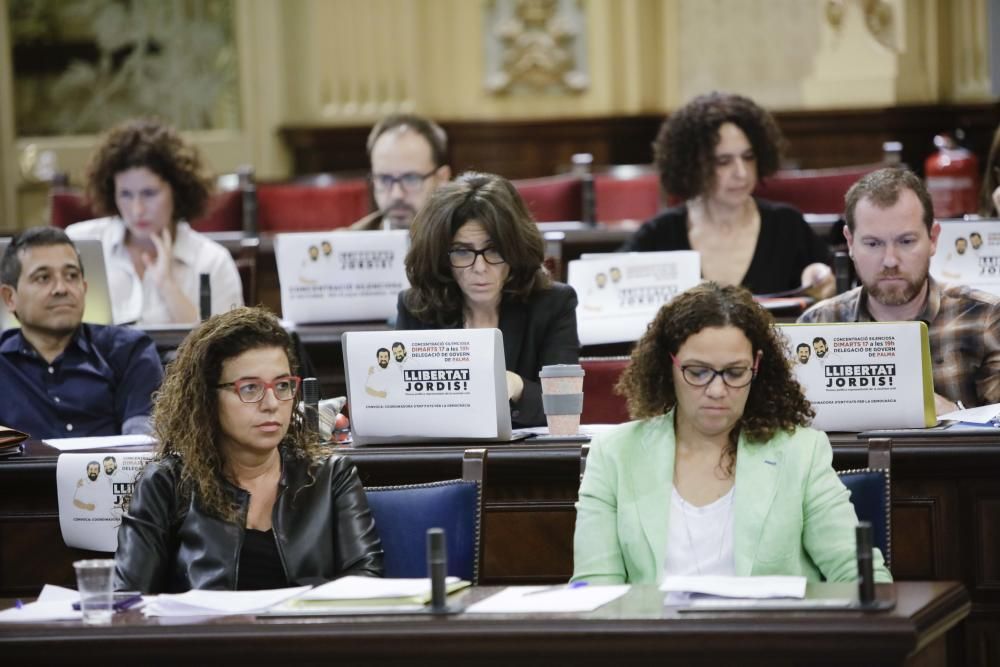 Pleno del Parlament 17 de octubre de 2017