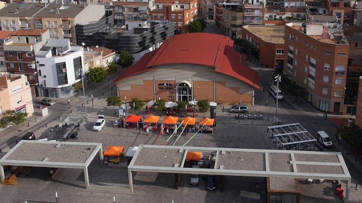 El mercat de Sant Hilari ja disposa de plaques solars