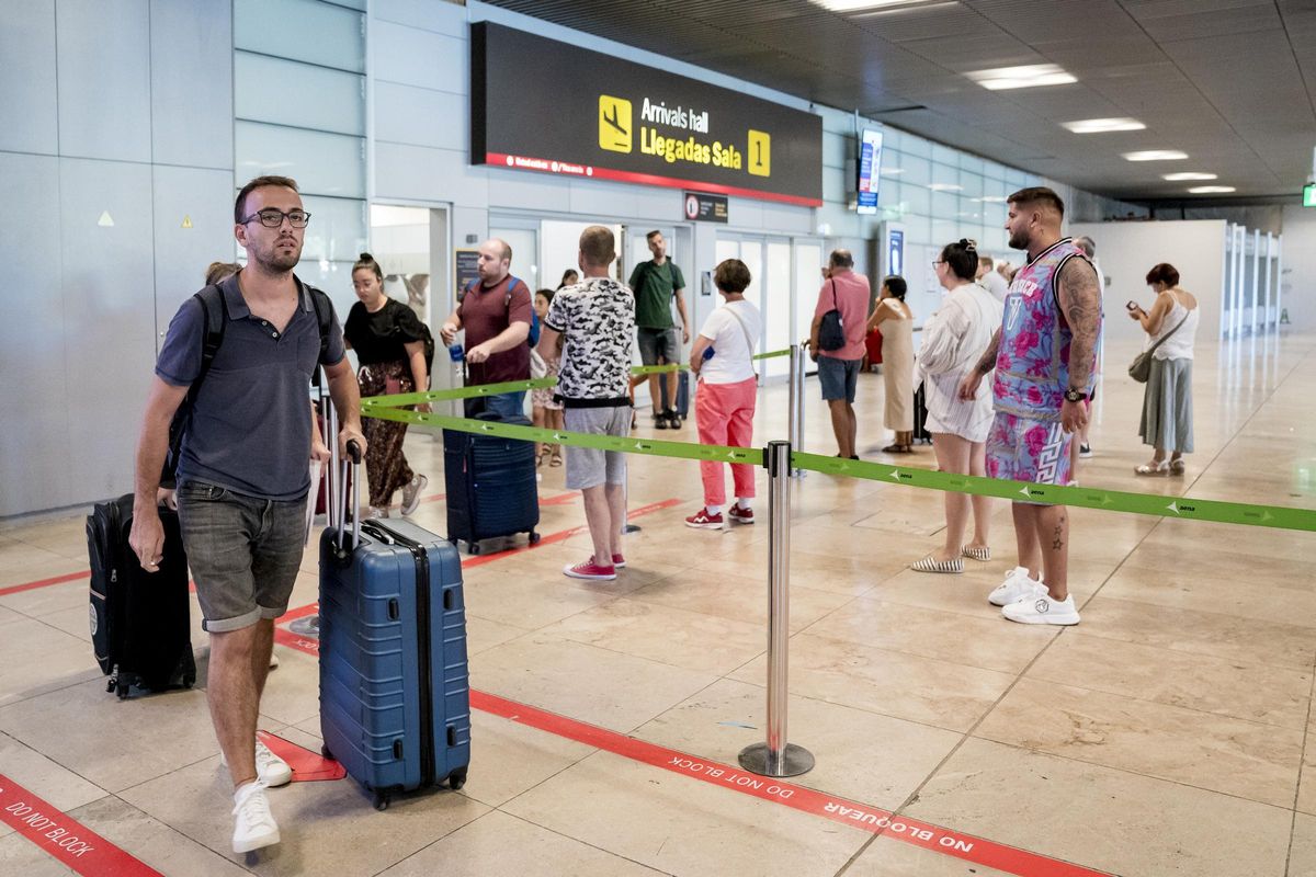 Espanya va rebre 11,7 milions de passatgers aeris internacionals al juliol, un 4,3% més