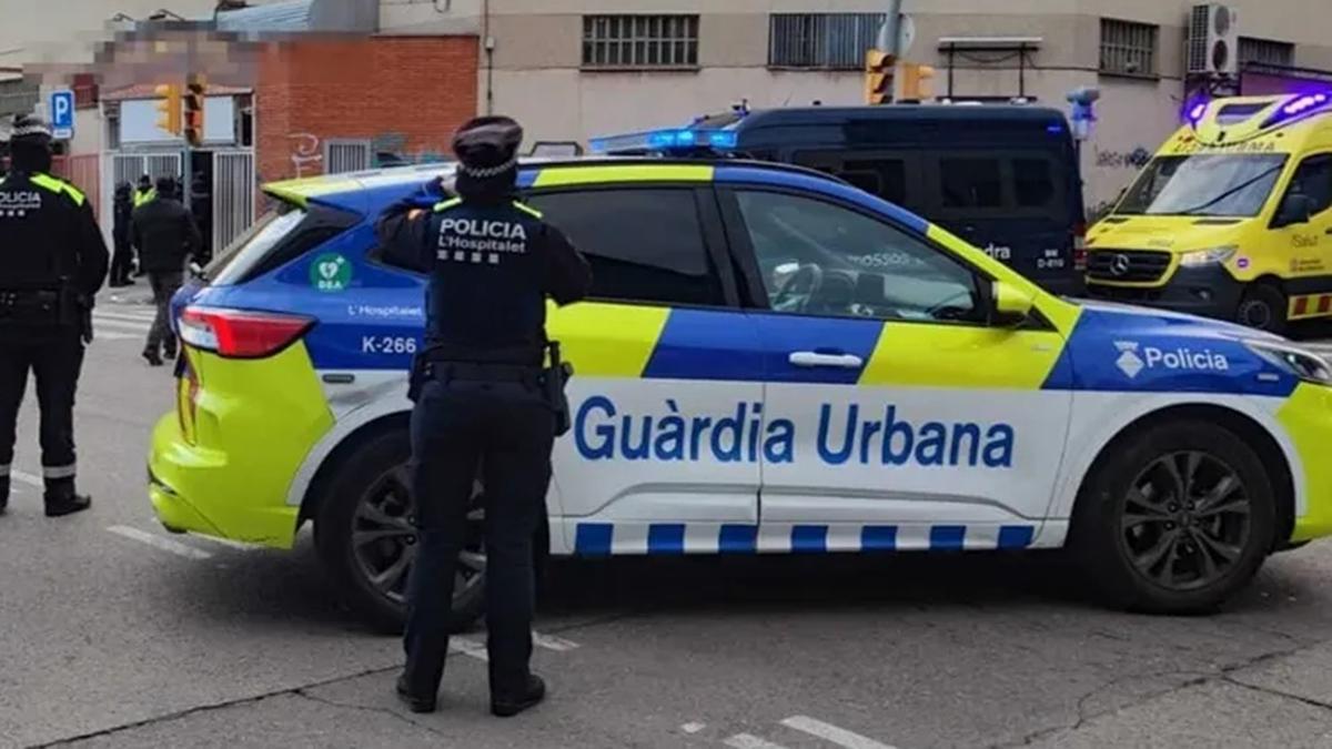Una patrulla de la Guardia Urbana de LHospitalet