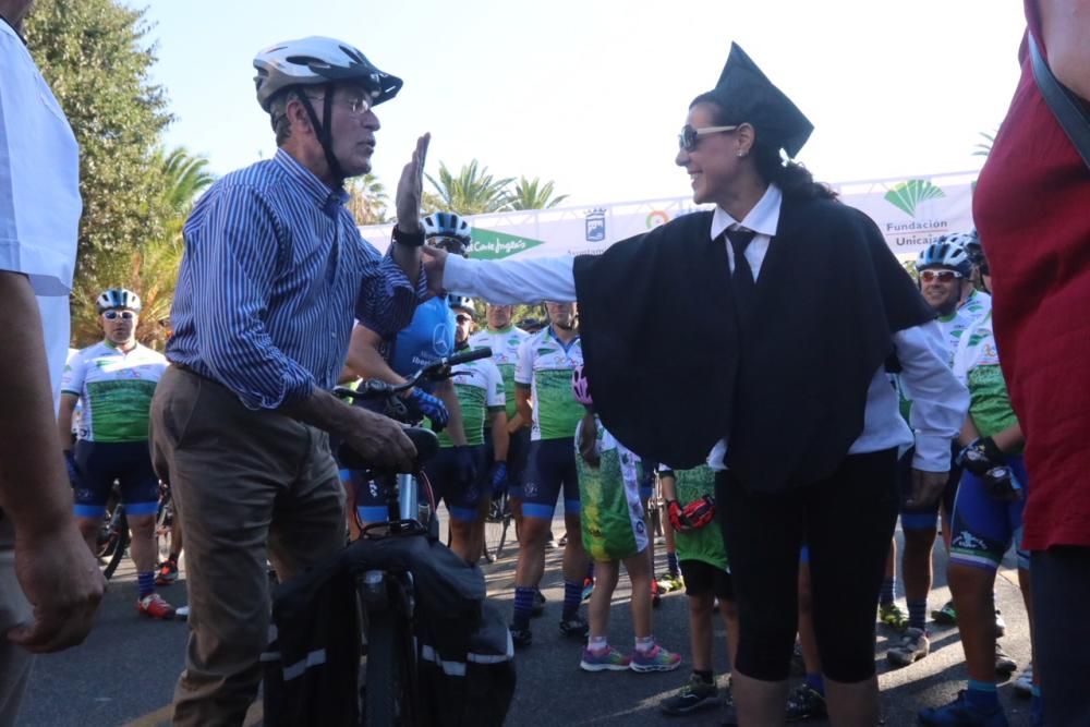 Málaga celebra el Día de la bici