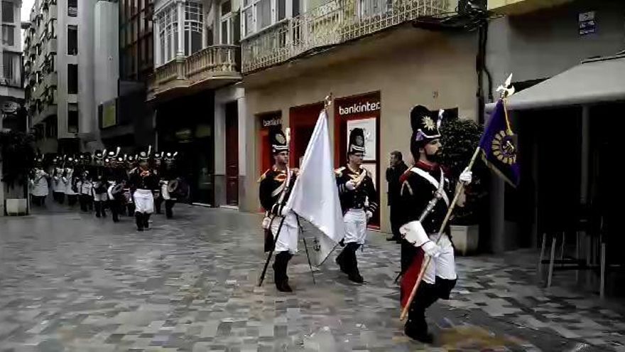 Pasacalle de los granaderos marrajos en Cartagena