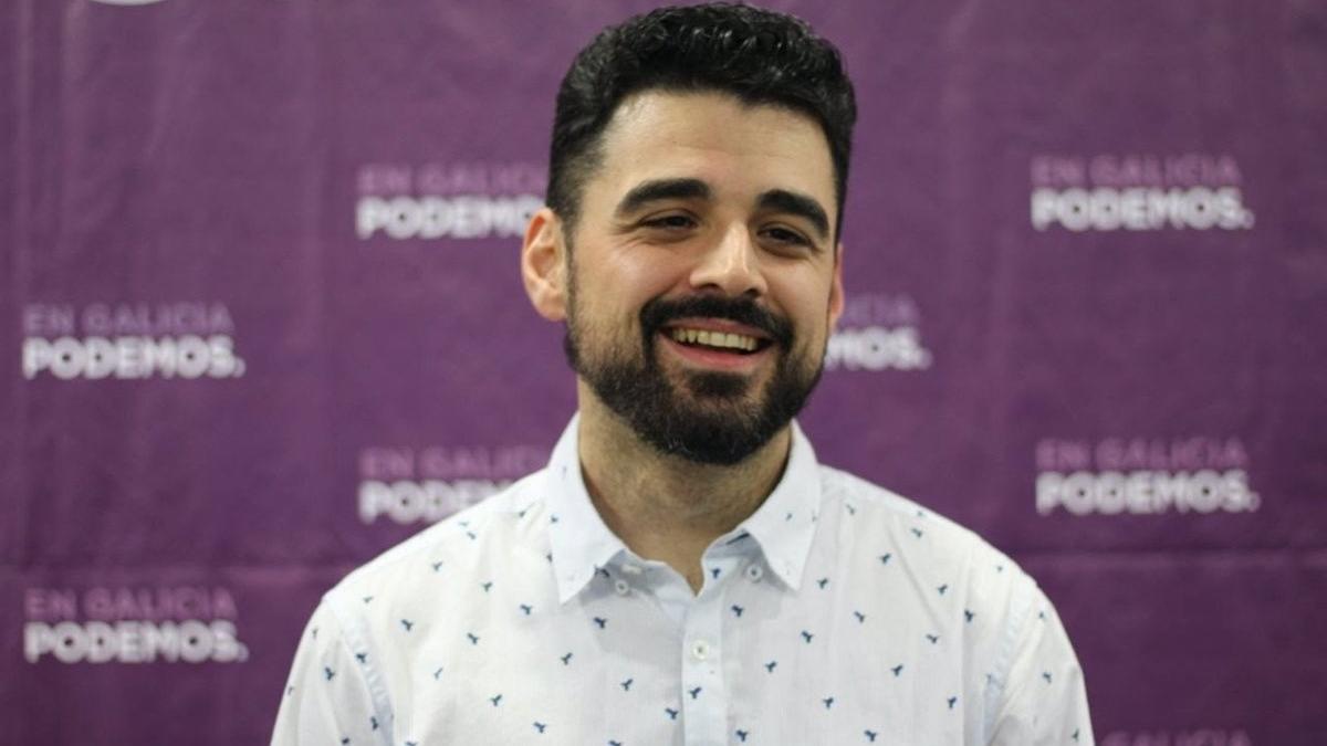 Borja San Ramón, coordinador nacional de Podemos Galicia