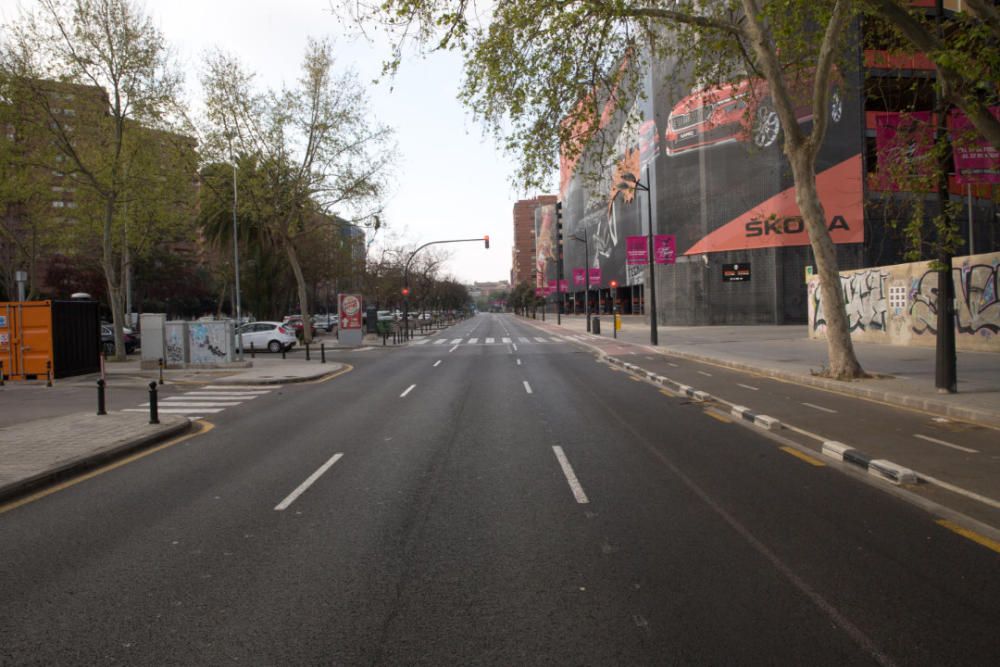 València confinada por el estado de alarma por coronavirus
