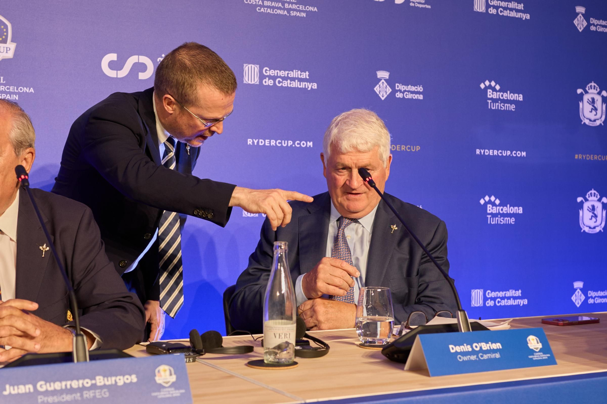 Les imatges de la presentació de la Ryder Cup 2031 a l'Hotel Camiral
