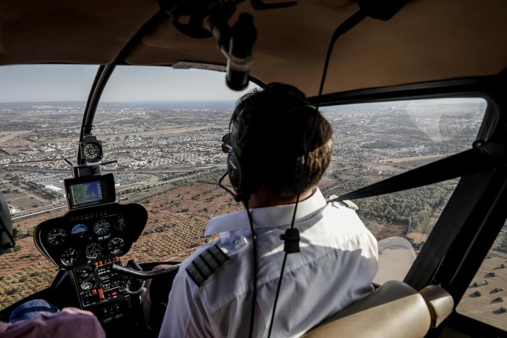 Mira Mallorca vista desde un helicóptero