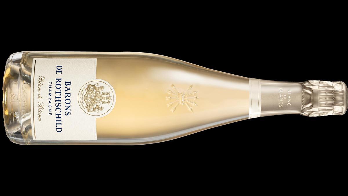 Champán Blanc de Blancs (Barons de Rothschild).