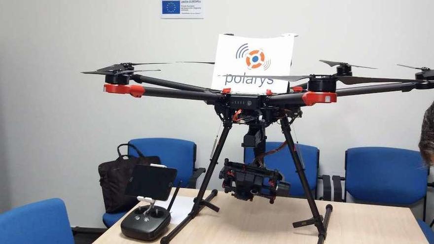 Dron desarrollado en el proyecto.