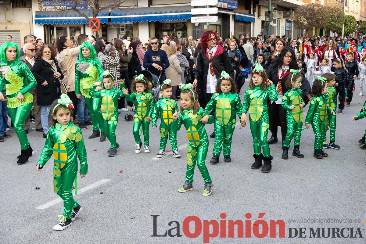 Los niños toman las calles de Cehegín en su desfile de Carnaval