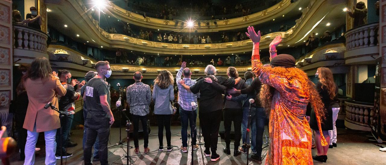 Concierto en el Teatro Principal de Alicante en una edición anterior del Día Internacional del Jazz