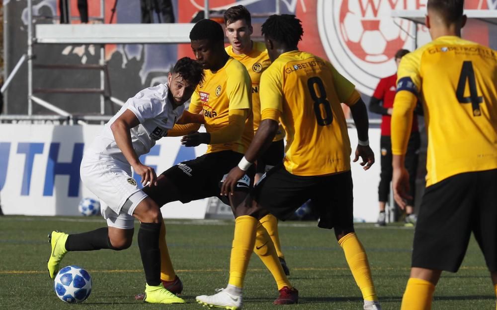 Youth League: Young Boys - Valencia CF, en imágene