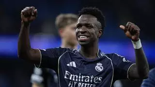 Vinicius vuelve tras liberarse de Xabi Alonso