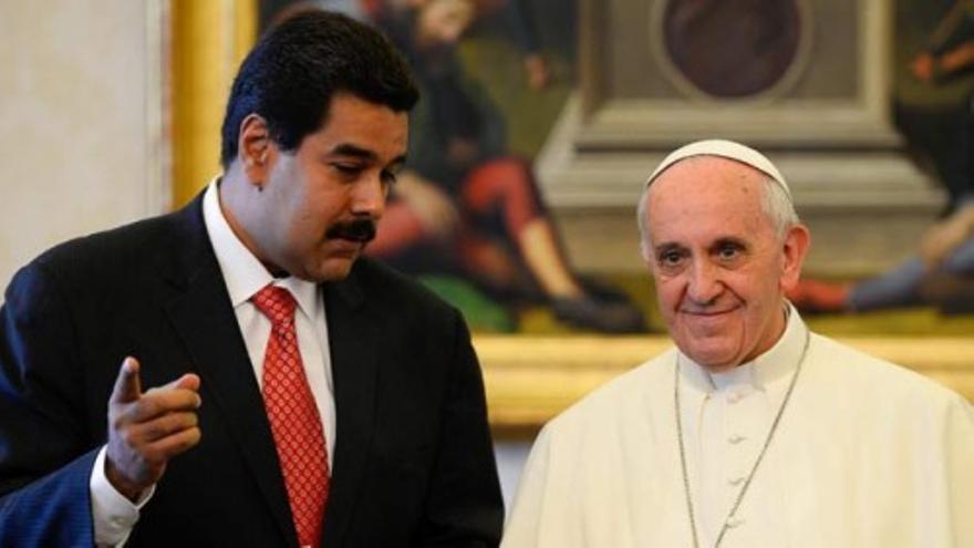 Primera visita de Nicolás Maduro al Papa