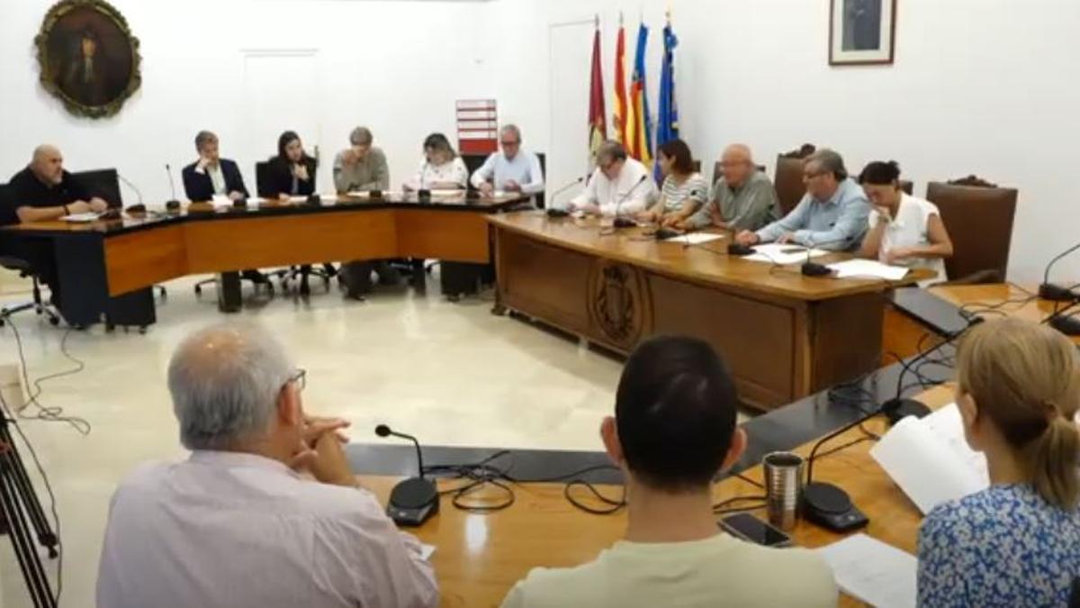 Pleno extraordinario del 13 de octubre en Dénia