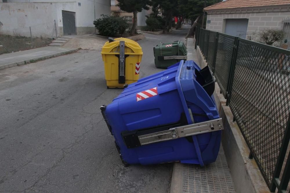 La borrasca Ana, a su paso por Cartagena