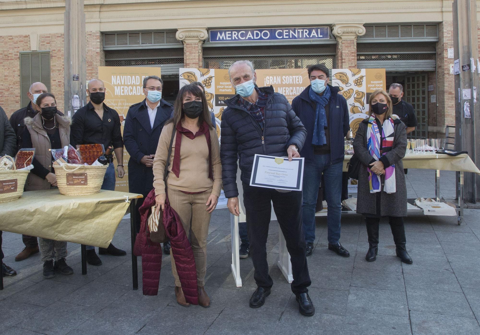 Brindis de Navidad de los mercados municipales