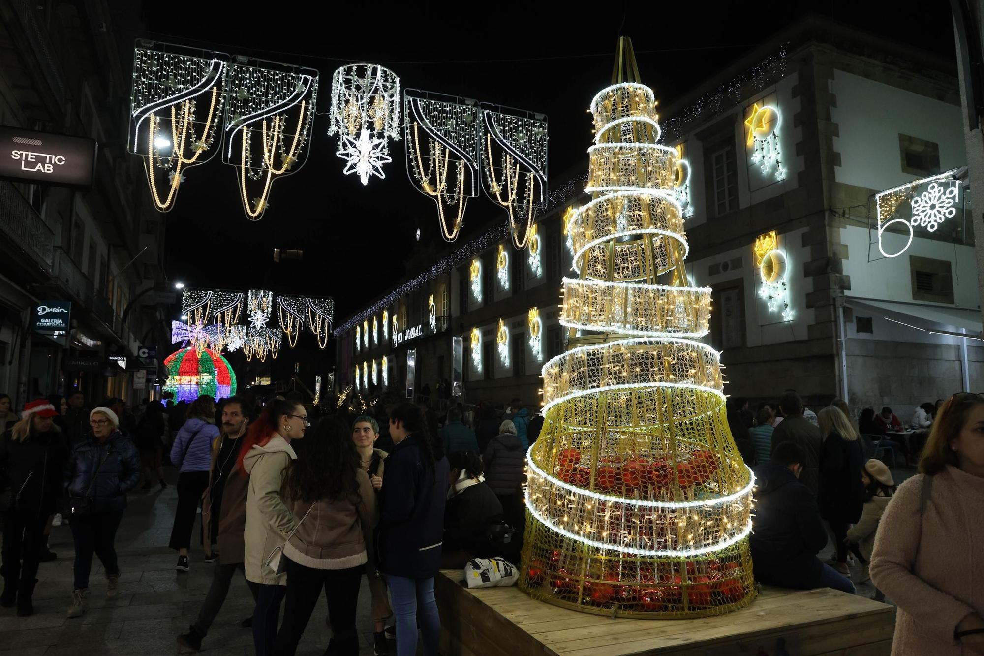 La Navidad de Vigo ya deslumbra al mundo