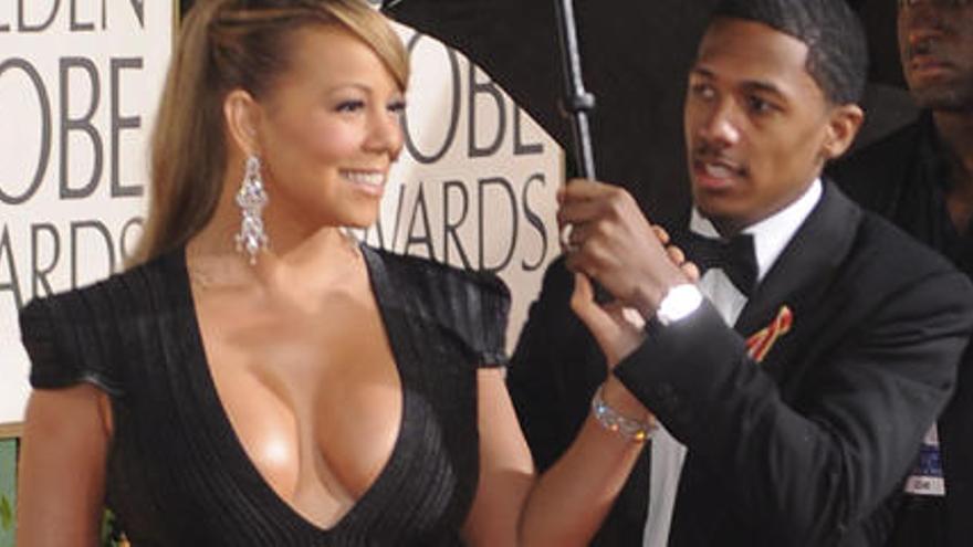 La cantante Mariah Carey es un ejemplo de &#039;celebrity&#039; con los pechos desproporcionadamente grandes.