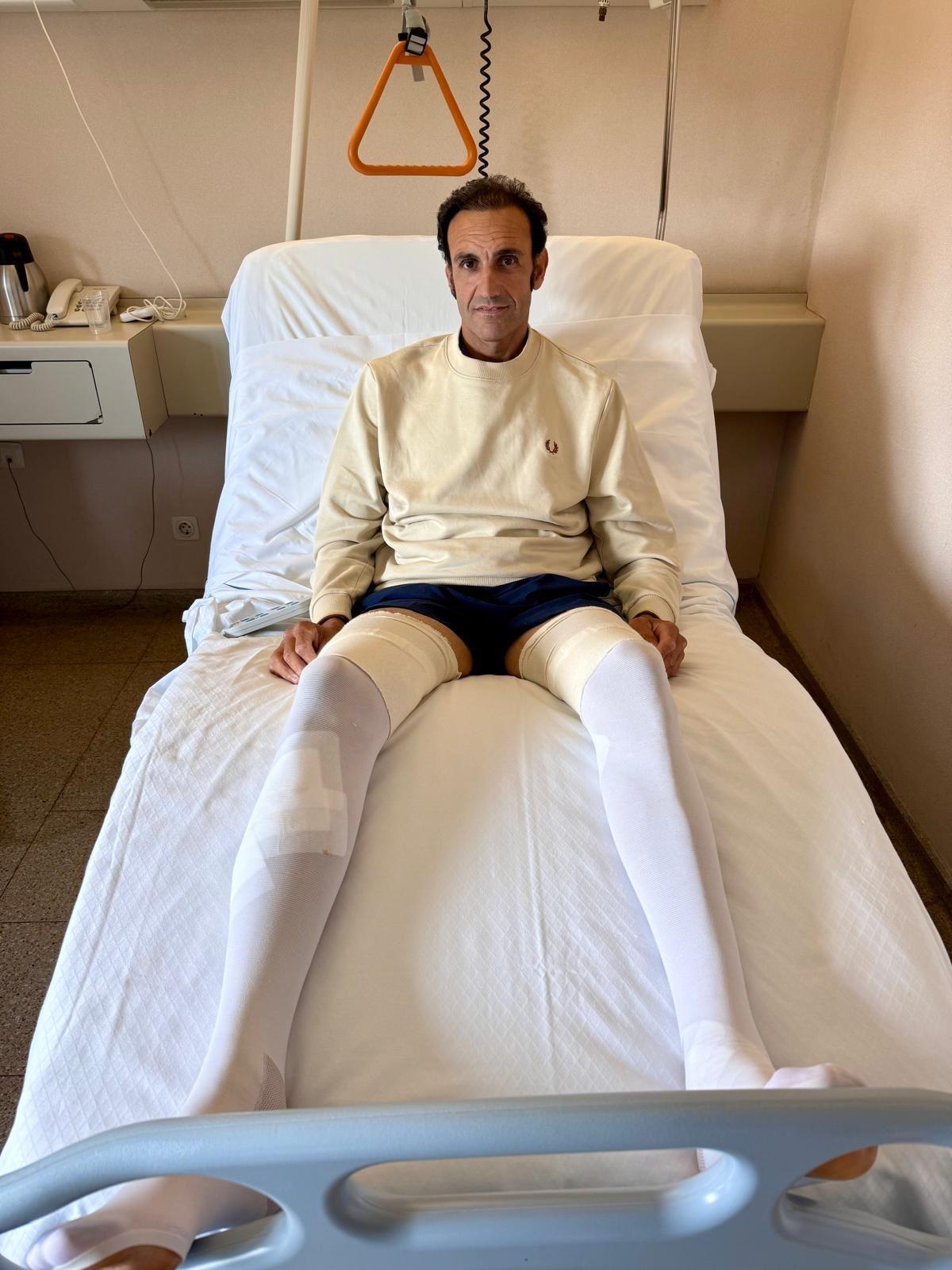 Alberto Álvarez tiene un largo periodo de recuperación por delante.