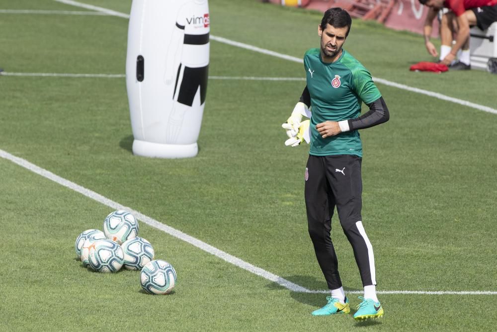 Entrenament del Girona FC