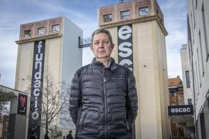 Los inicios de Bayona en el cine de Barcelona. Con Jaume Macià, jefe de estudios ESCAC