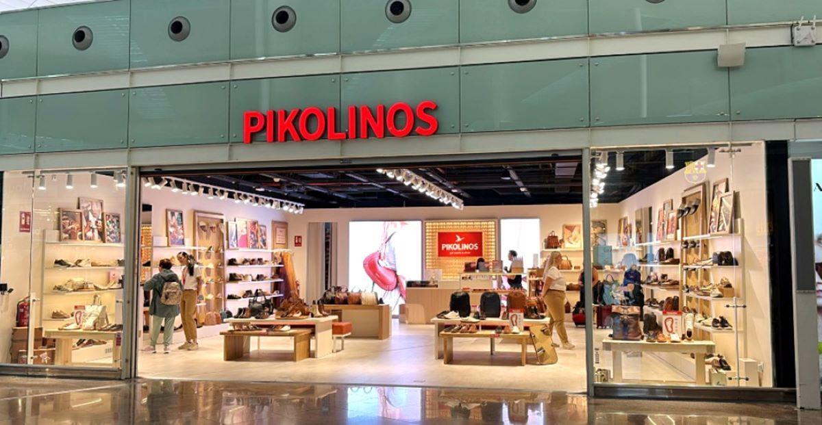 La nueva tienda de Pikolinos en el aeropuerto de El Prat de Barcelona.