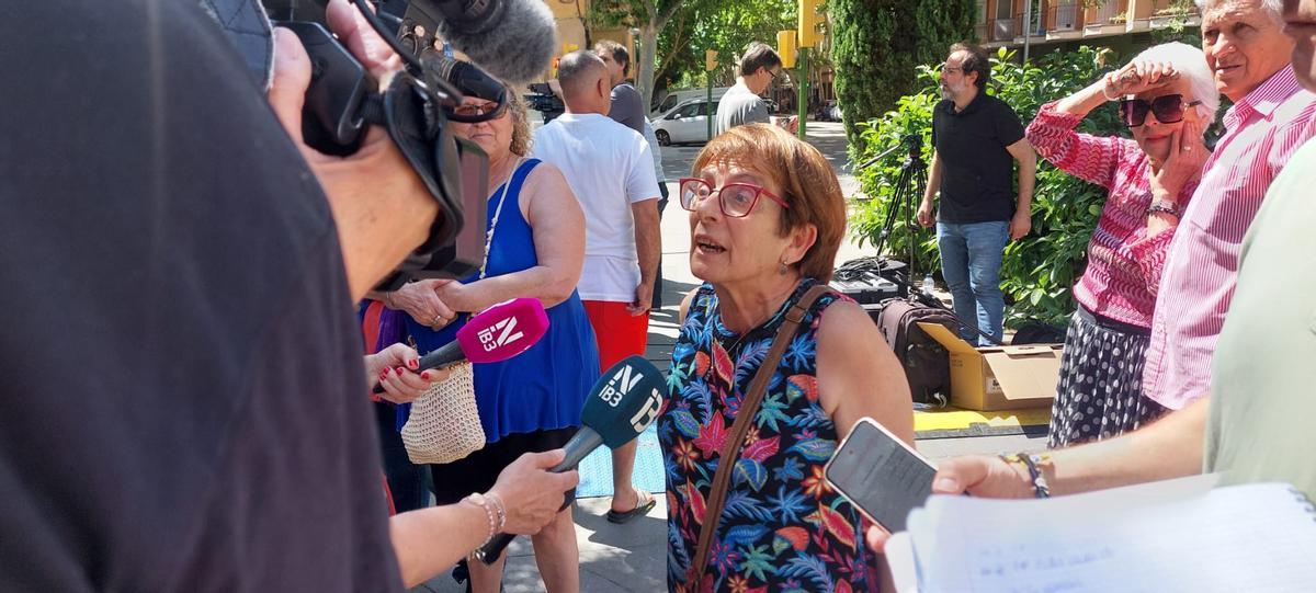 Pepa Martínez ha mostrado su escepticimo por el el plan de regeneración.