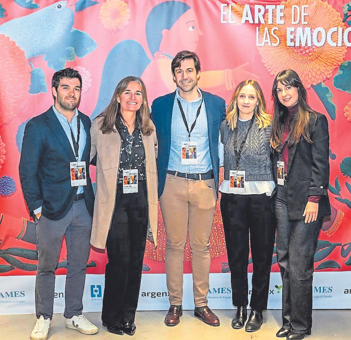 Jaime Andreu, Cristina Adán, Ignacio García, Estíbaliz Barrio y Beatriz Garrido