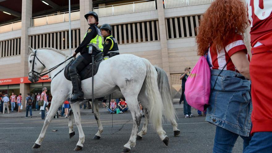 Membres de la Policia Nacional.