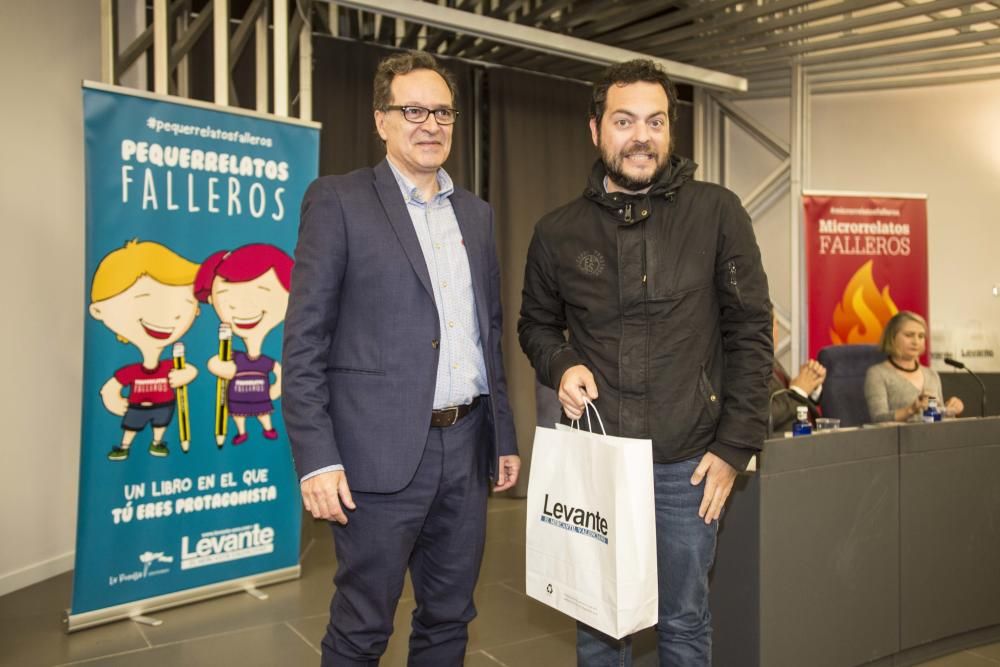 Entrega de premios del concurso de Microrrelatos Falleros de Levante EMV