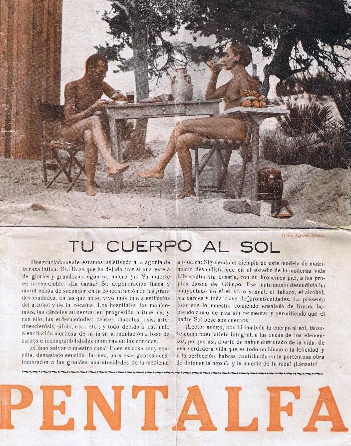 Uno de los artículos en la revista Pentalfa