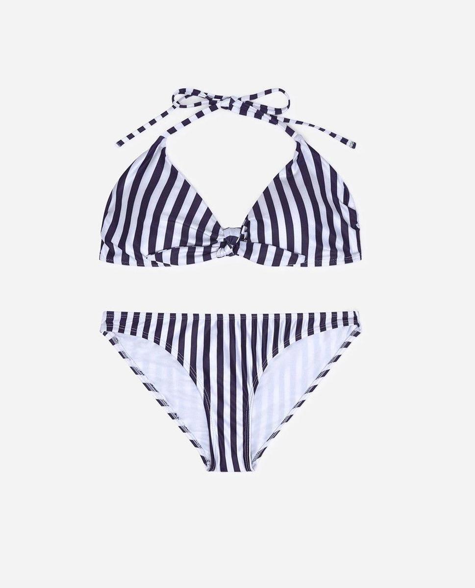 Bikini de estampado navy de Lefties. (Precio: 6,99 euros)