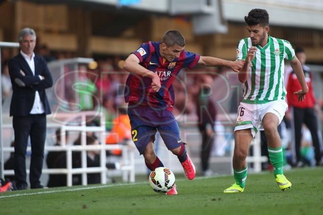 Las imágenes del FC Barcelona B, 1 - Betis, 2