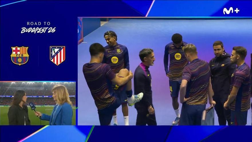 Aitana Bonmatí, presente en el Camp Nou: "Confío en el Barça al 100%"