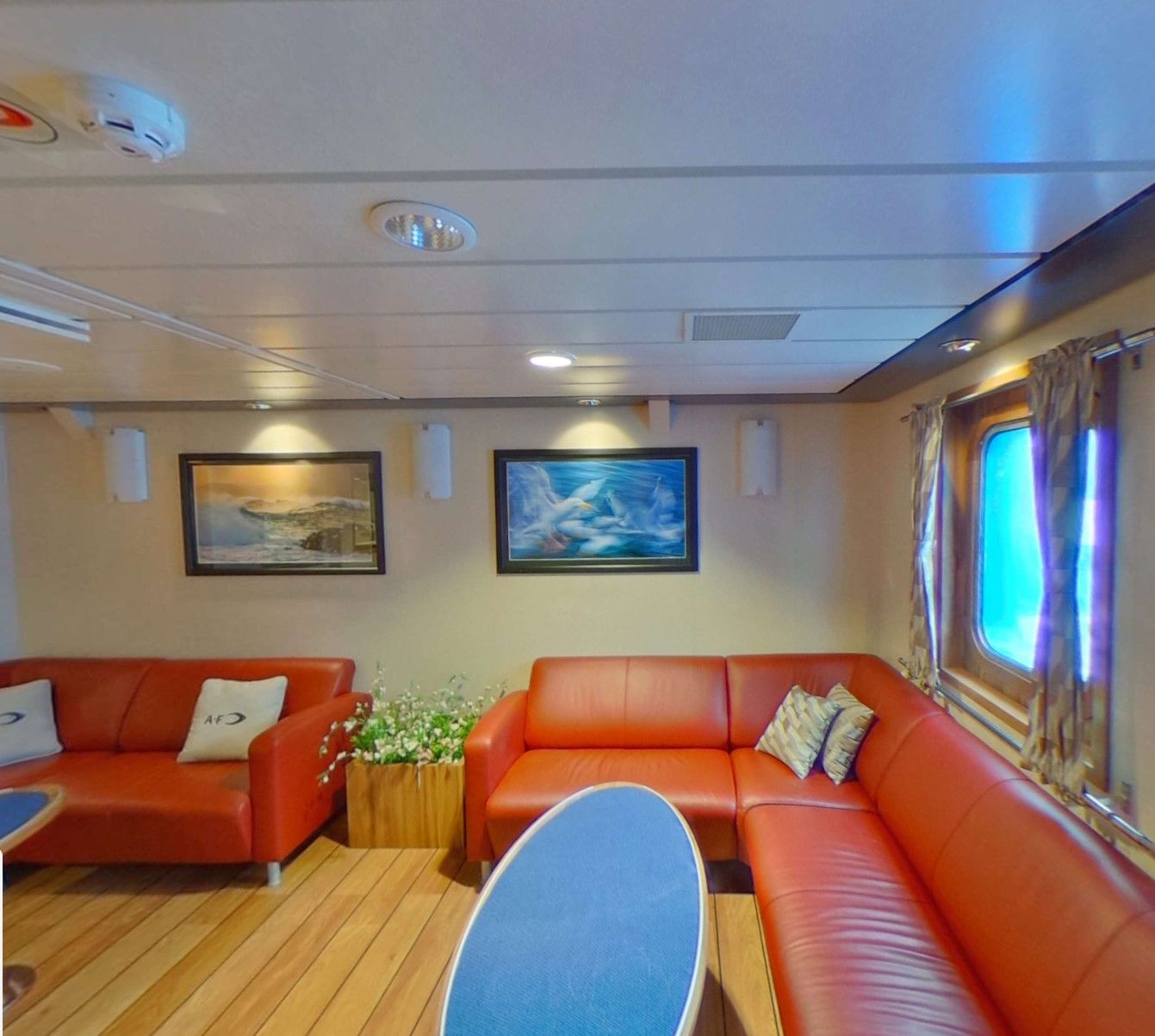 Así era por dentro el "Argos Georgia"