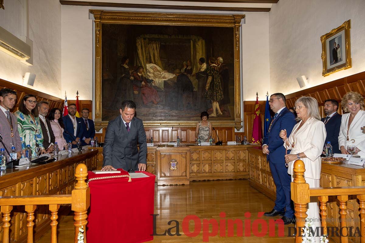 Pleno de investidura en el Ayuntamiento de Caravaca