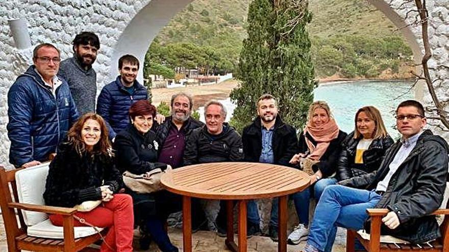 El govern de Roses visita les obres de ElBulli 1846 de la mà de Ferran Adrià