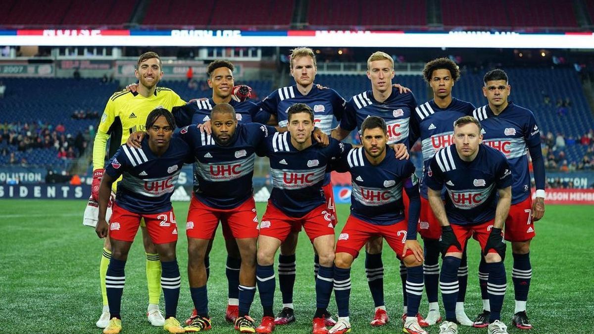 El once del New England Revolution que hizo historia en la MLS venciendo a los Colorado Rapids.