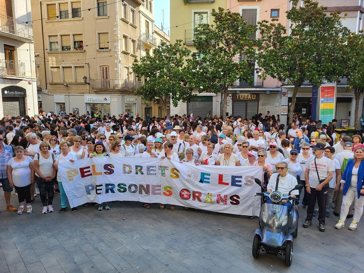 Coincidint amb el Dia Mundial de la Presa de Consciència sobre l’Abús i el Maltractament a les Persones Grans, municipis com Figueres va celebrar una marxa.