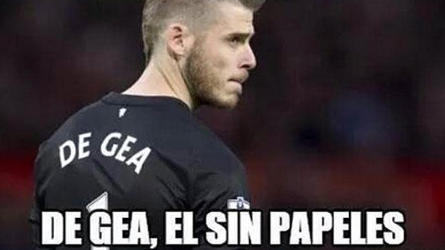 Los mejores &#039;memes&#039; del fichaje fallido de De Gea