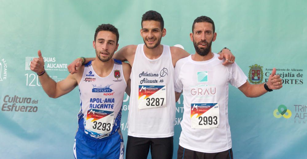 Hamid se adjudica el Medio Maratón de Alicante.