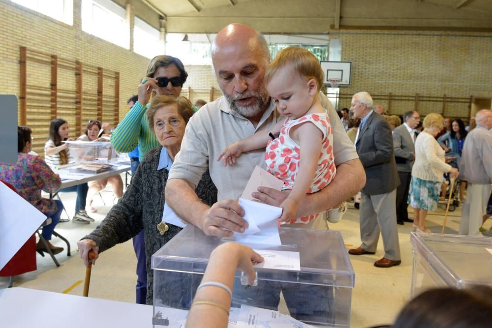 Así se vivió la jornada electoral en Galicia