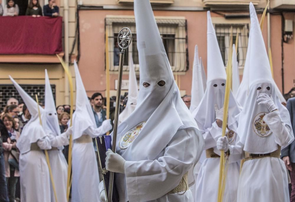 Tradicional encuentro del Cristo del Mar con su madre, la Virgen de los Dolores